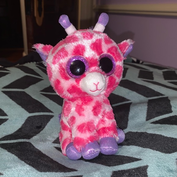 beanie boo pink giraffe